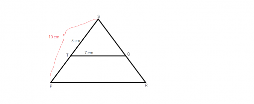 Problema rezolvata cu Teorema fundamentala a asemanarii