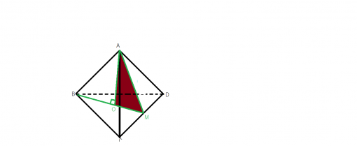 cum aflam inaltimea si apotema piramidei intr-un tetraedru