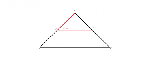 cum calculam linia mijlocie intr-un triunghi
